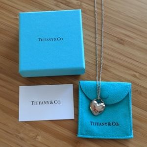 Original Tiffany & Co. sterling silver heart necklace